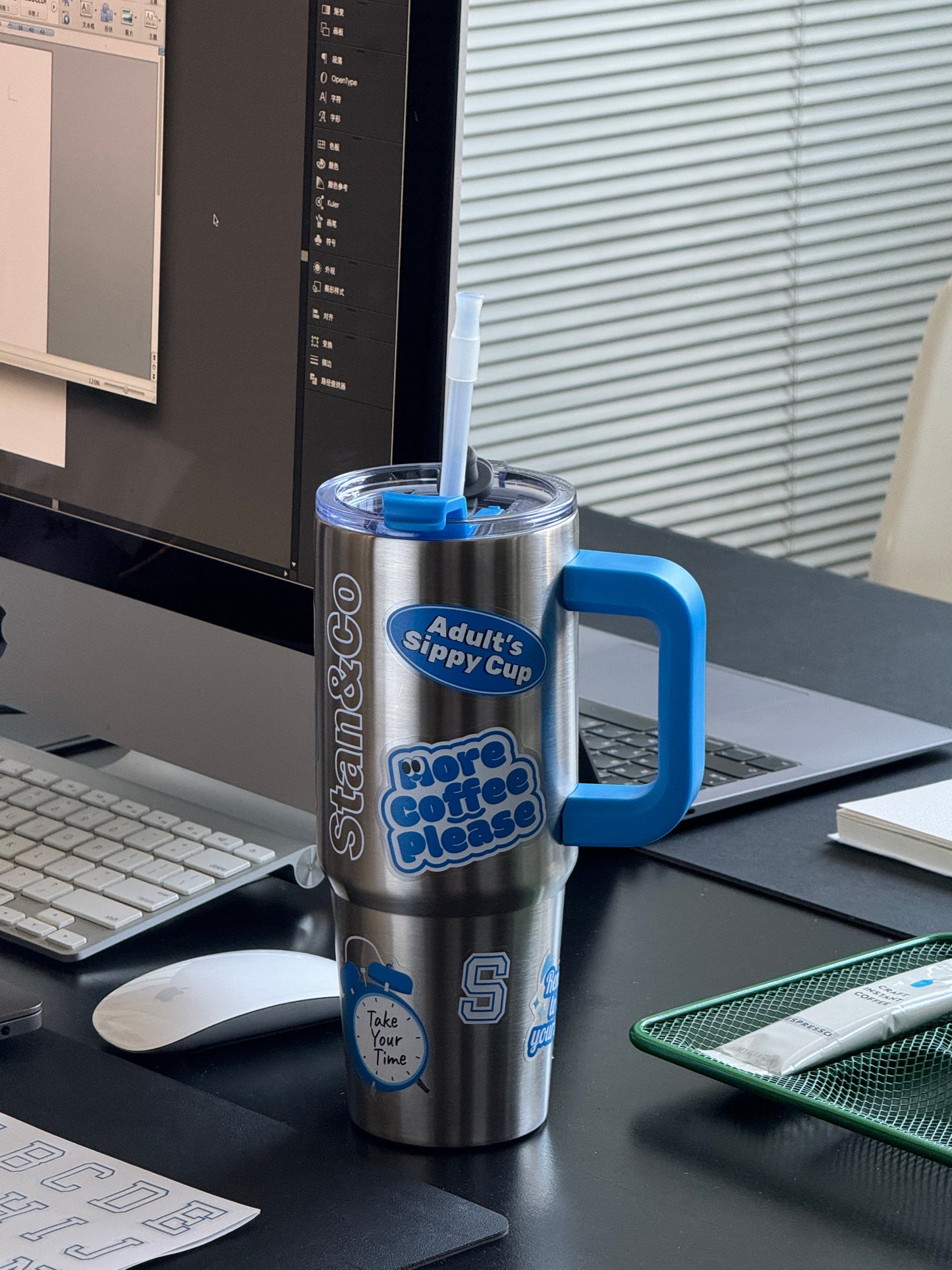 Stan&Co 30 OZ TUMBLER DIY STICKERS| STAINLESS STEEL