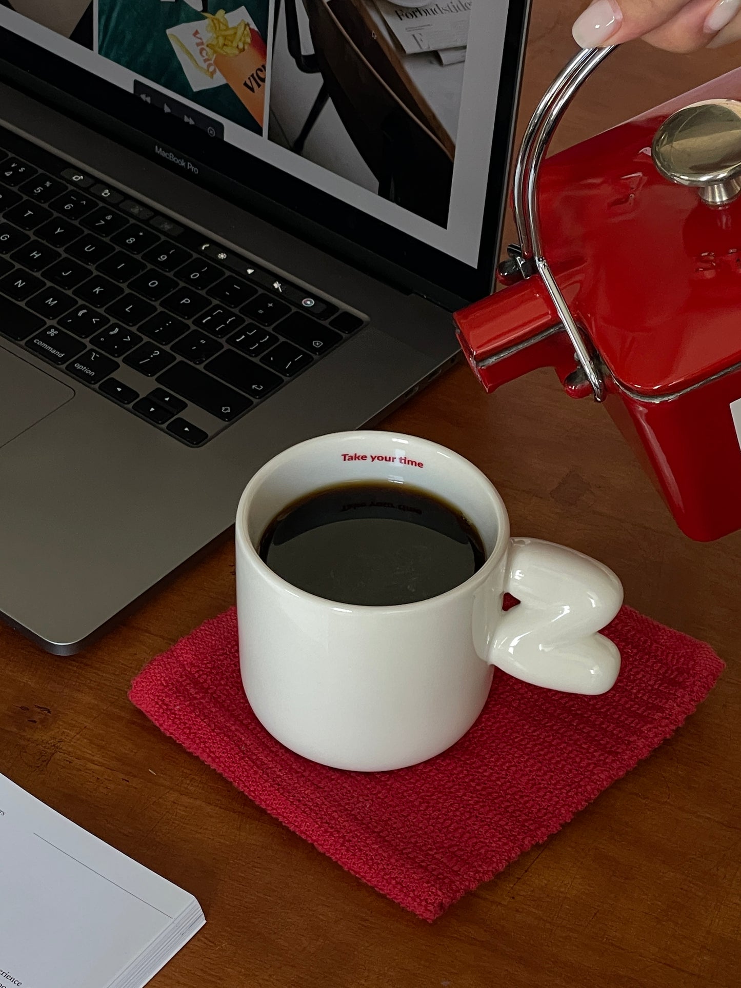 Stan&Co 12 OZ LETTER COUPLE MUG 2.0|CERAMIC