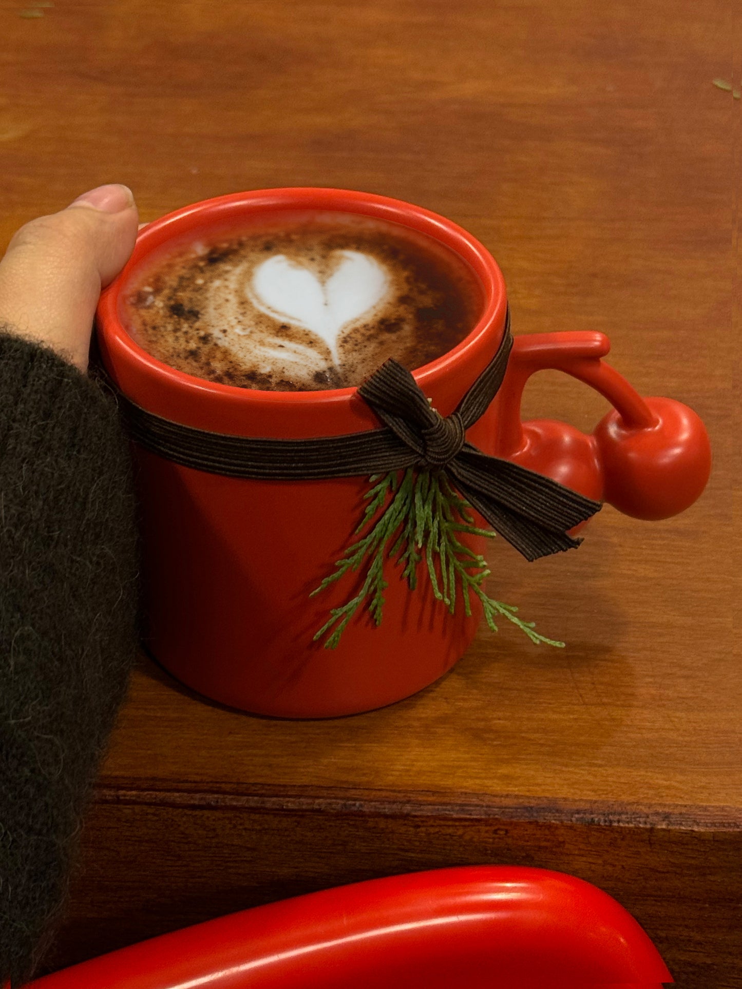 Stan&Co 8 OZ FRUIT MUG CHERRY|CERAMIC
