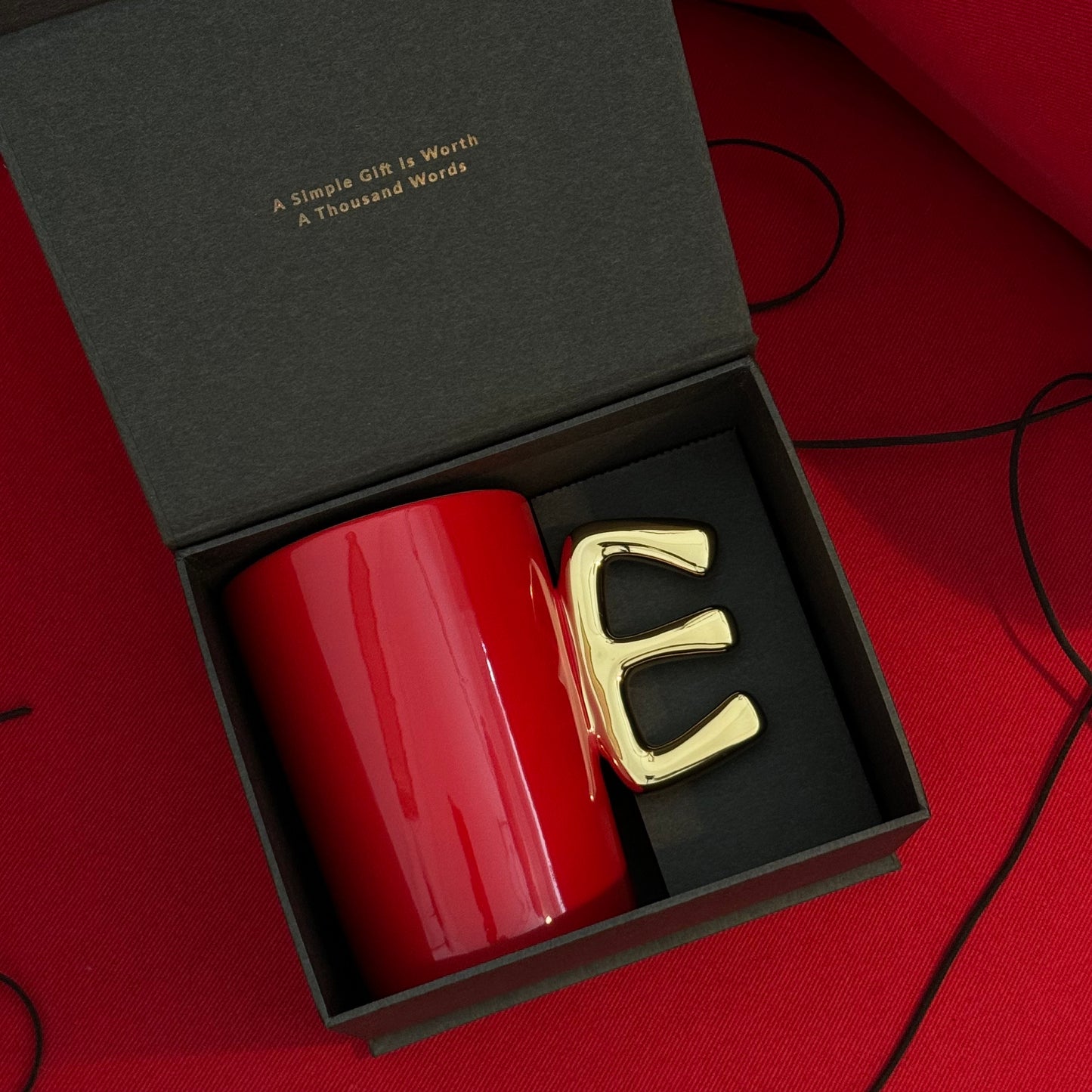 Stan&Co 15 OZ LETTER MUG 1.0 LUSTER RED|CERAMIC