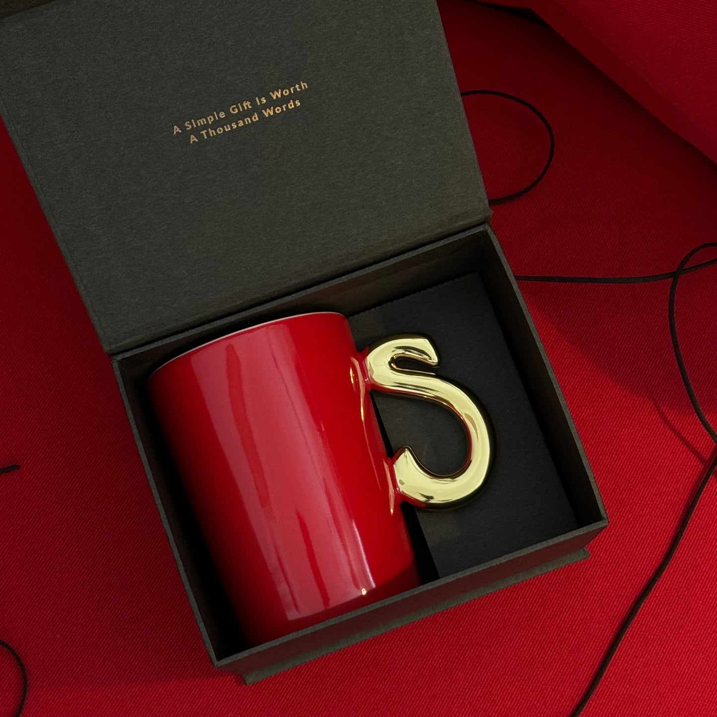 Stan&Co 15 OZ LETTER MUG 1.0 LUSTER RED|CERAMIC