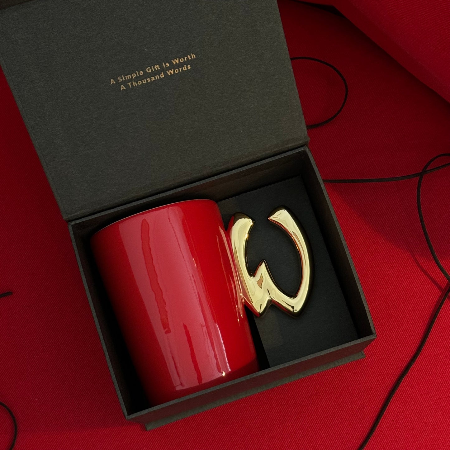 Stan&Co 15 OZ LETTER MUG 1.0 LUSTER RED|CERAMIC