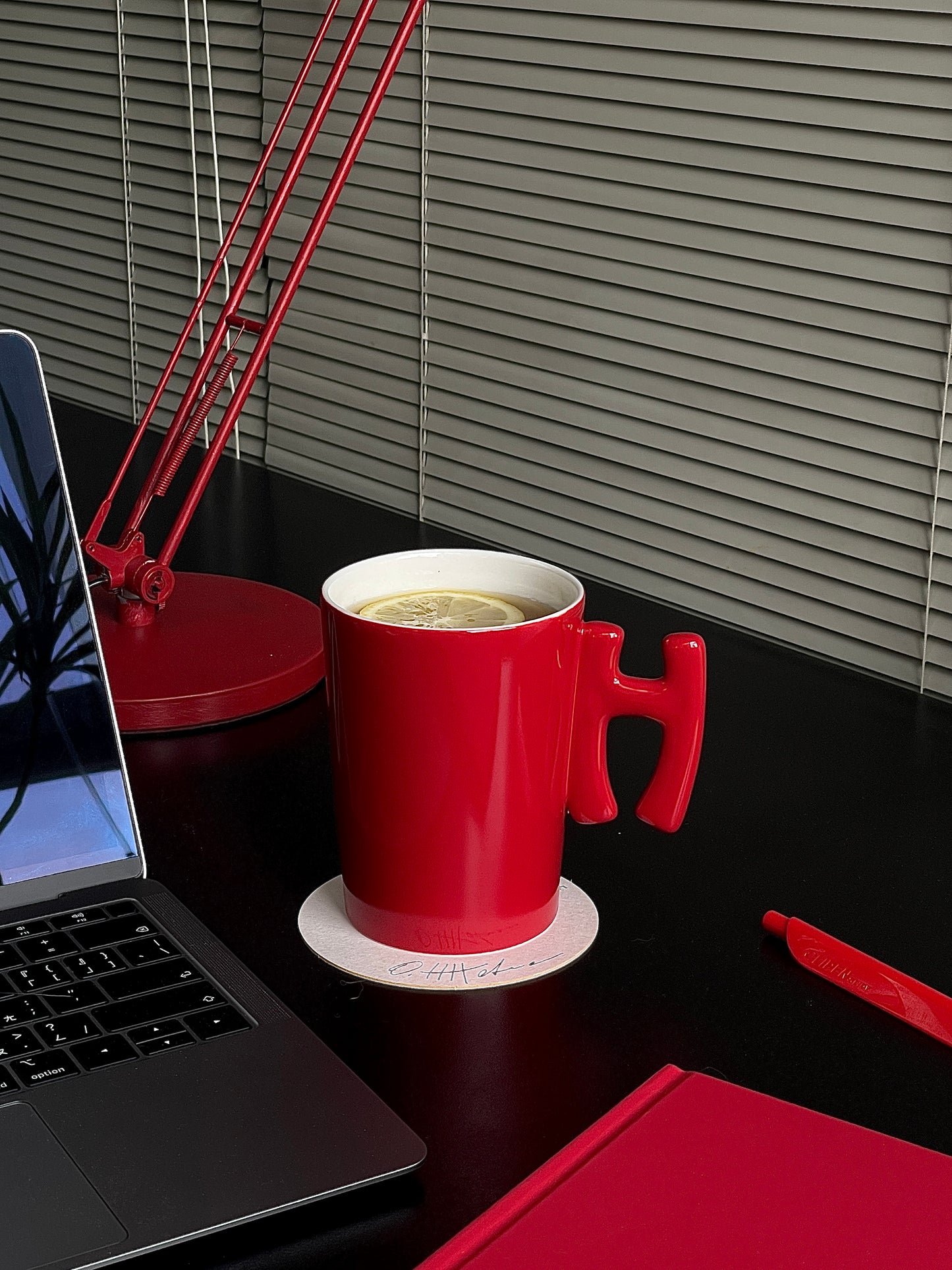 Stan&Co 15 OZ LETTER MUG 1.0 RED|CERAMIC