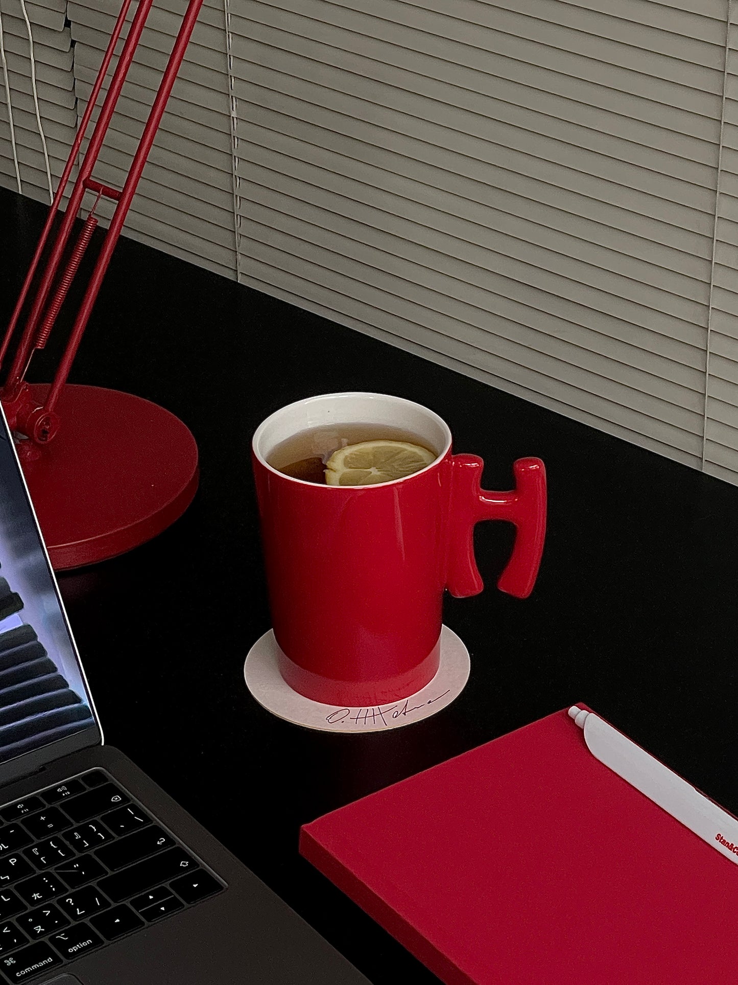 Stan&Co 15 OZ LETTER MUG 1.0 RED|CERAMIC