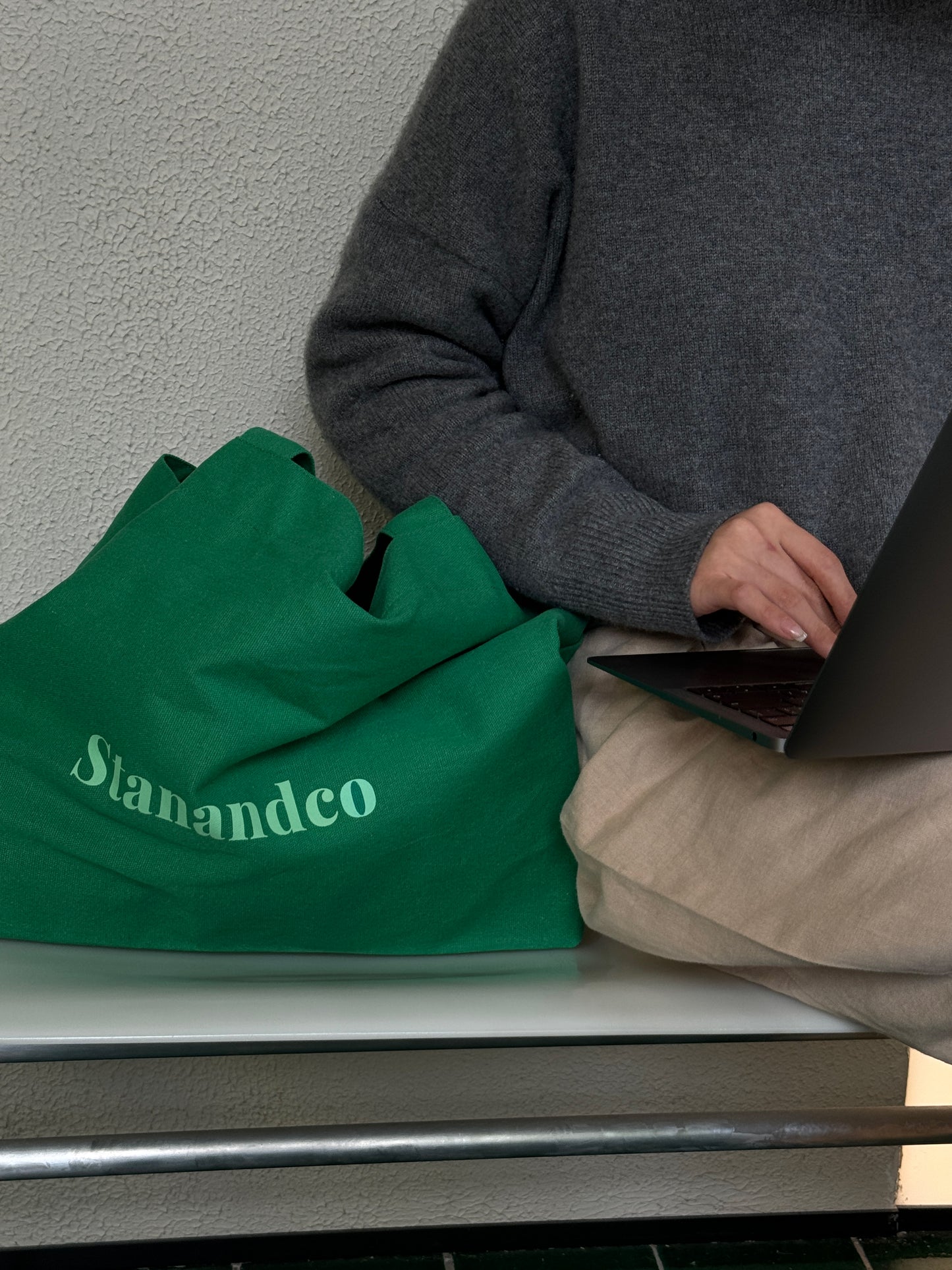 Stan&Co BIG TOTE 1.0|COTTON CANVAS