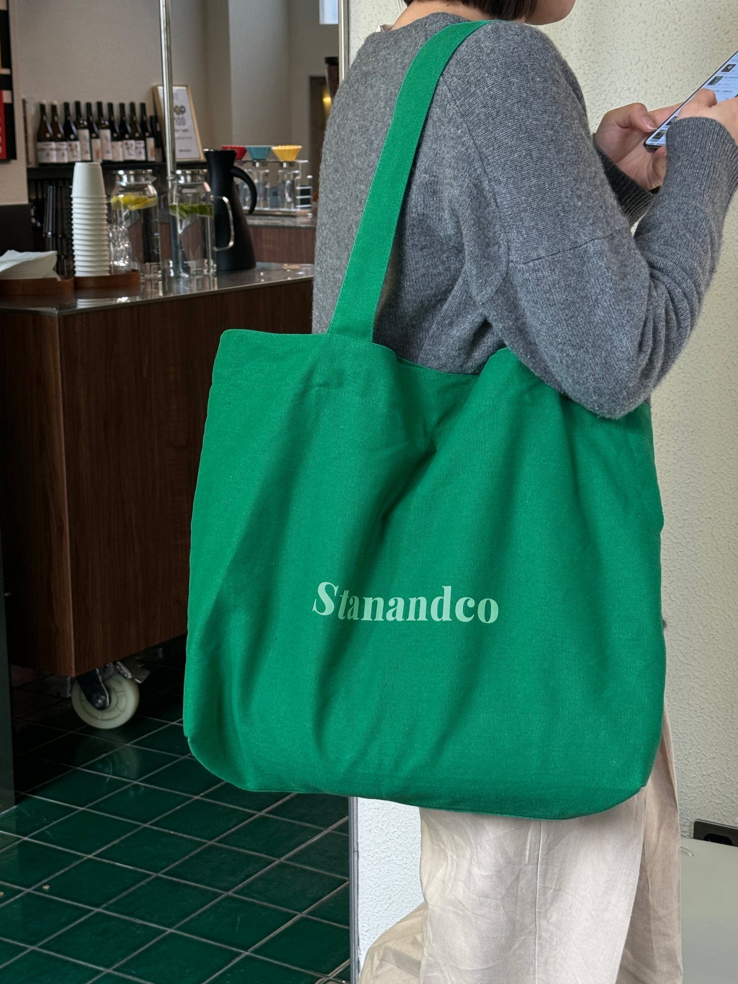 Stan&Co BIG TOTE 1.0|COTTON CANVAS
