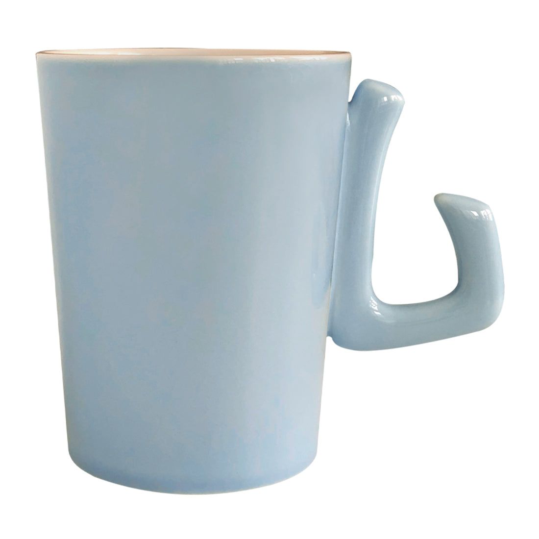 Stan&Co 15 OZ LETTER MUG 1.0 BABY BLUE|CERAMIC