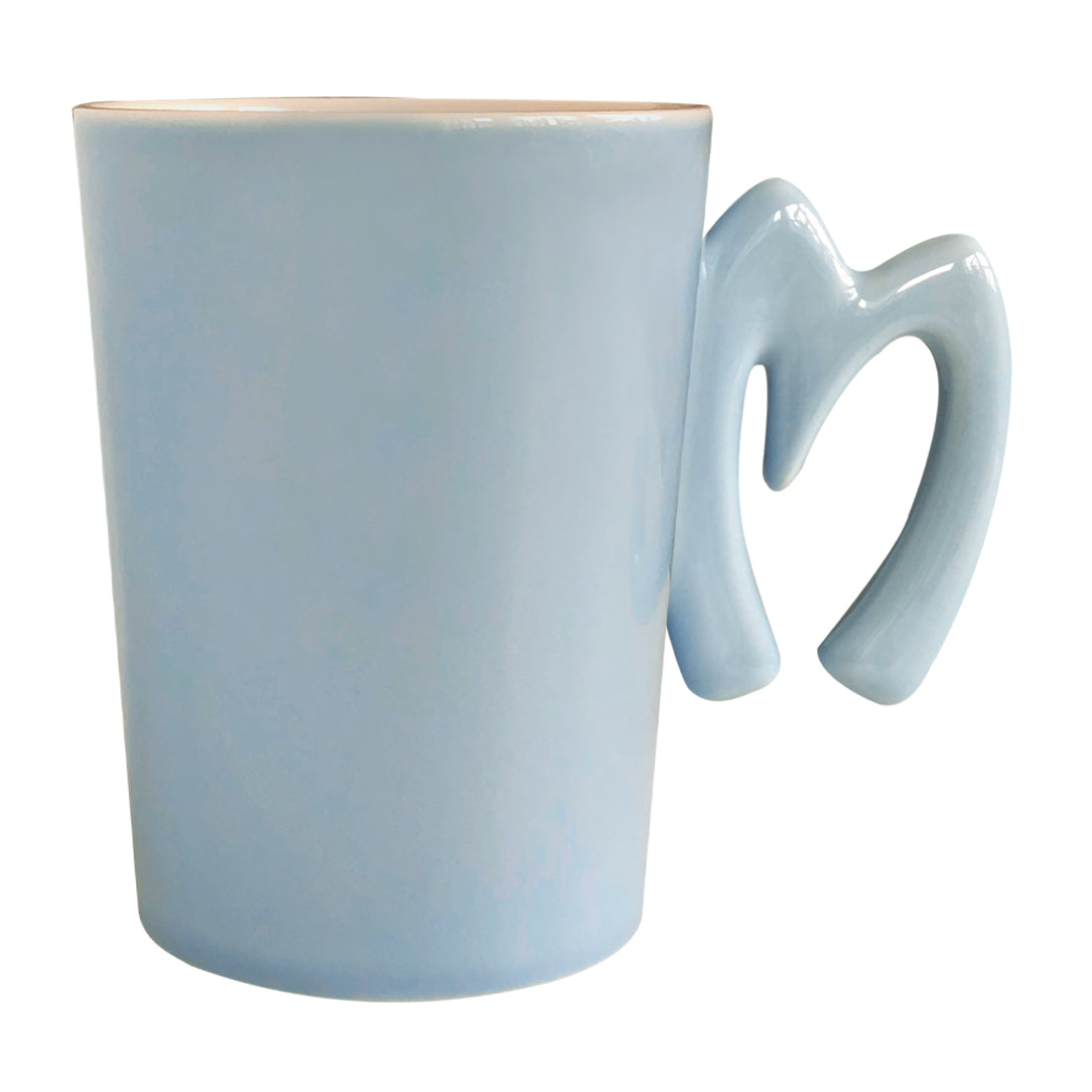 Stan&Co 15 OZ LETTER MUG 1.0 BABY BLUE|CERAMIC