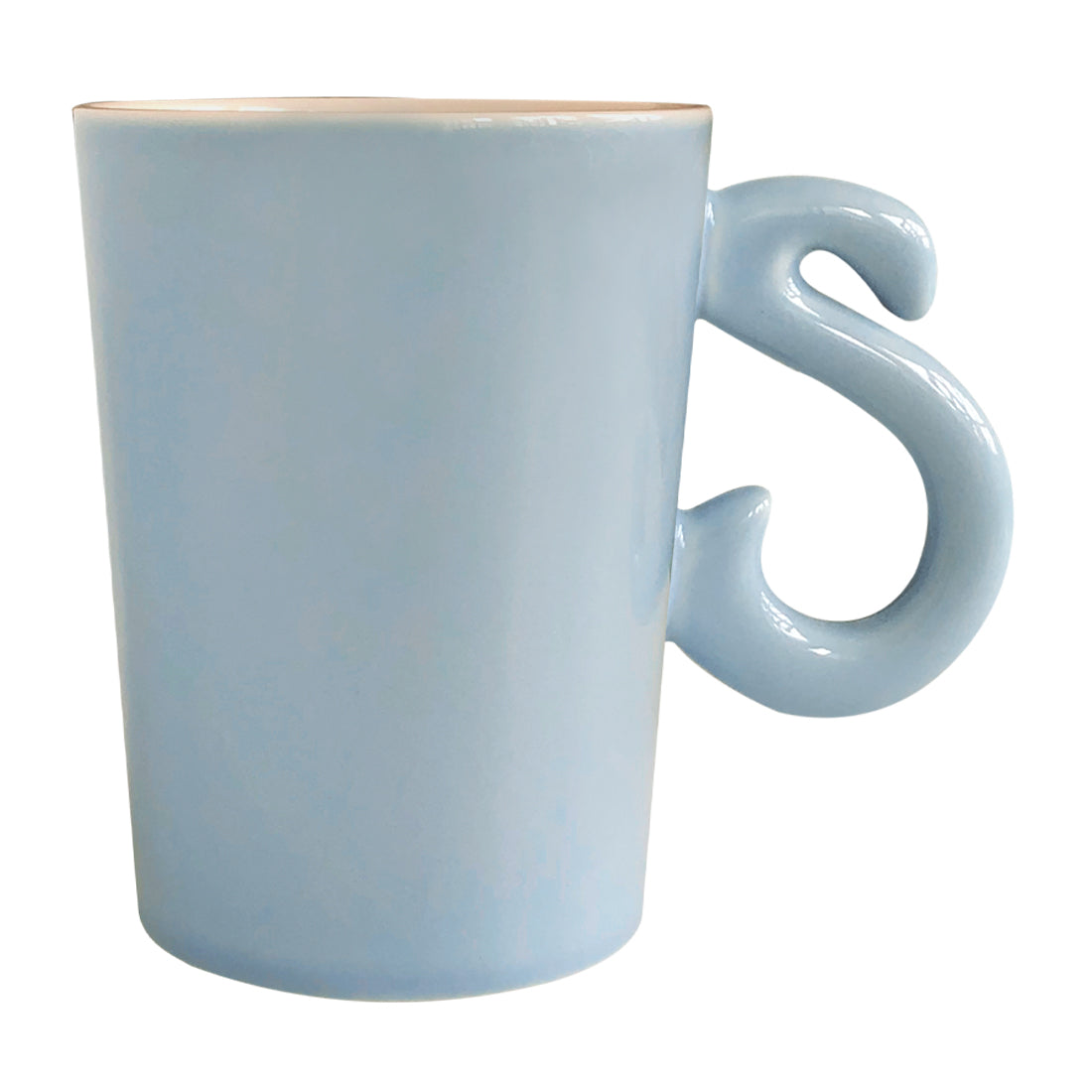 Stan&Co 15 OZ LETTER MUG 1.0 BABY BLUE|CERAMIC