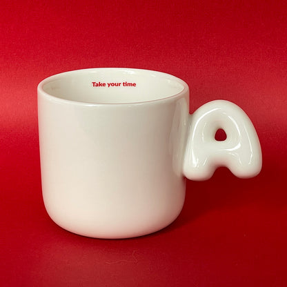 Stan&Co 12 OZ LETTER COUPLE MUG 2.0｜CERAMIC