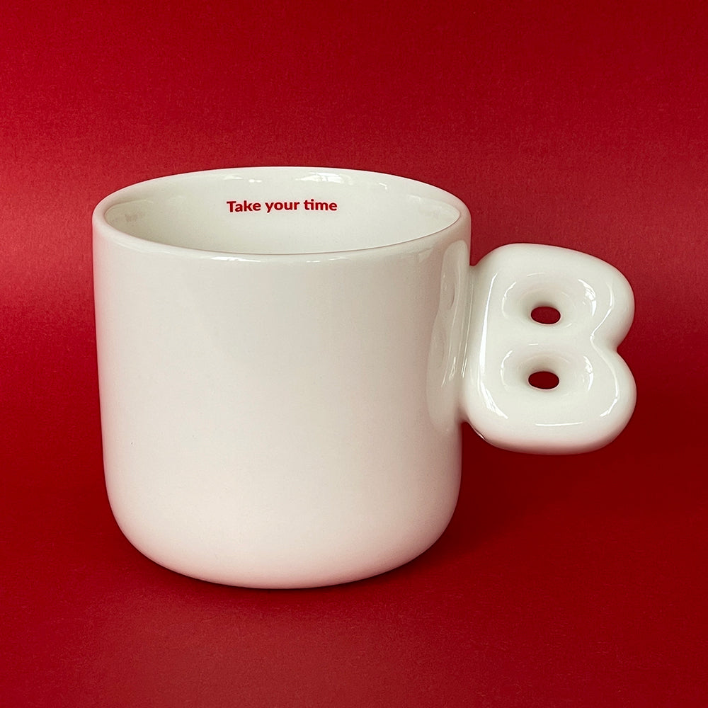 Stan&Co 12 OZ LETTER COUPLE MUG 2.0｜CERAMIC