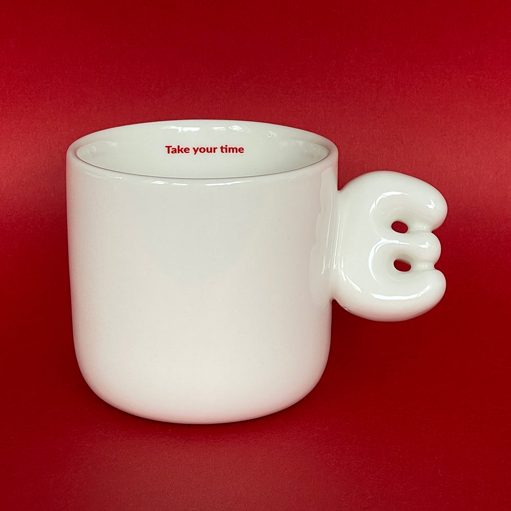 Stan&Co 12 OZ LETTER MUG 2.0｜CERAMIC