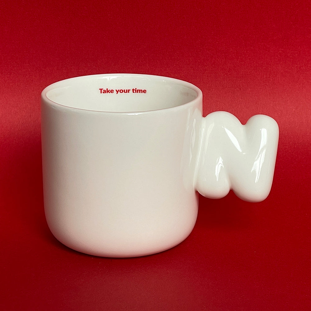 Stan&Co 12 OZ LETTER MUG 2.0｜CERAMIC