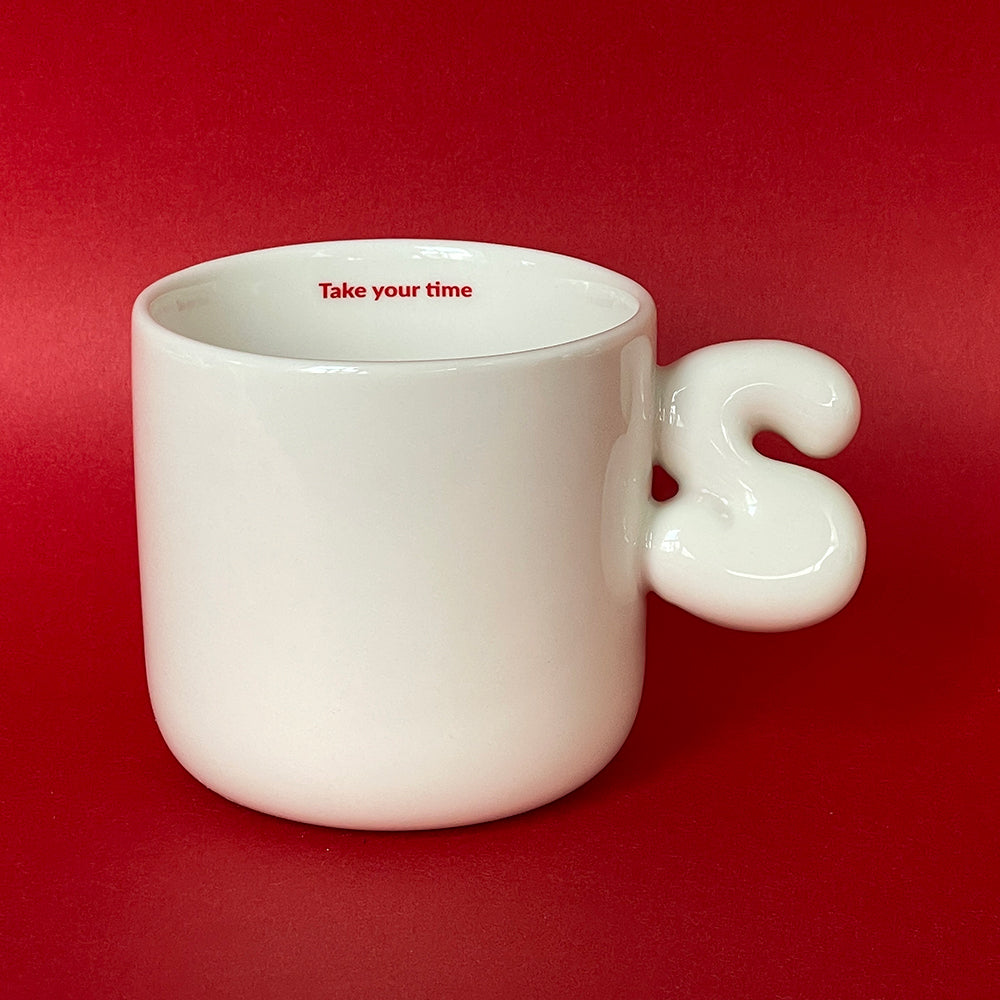 Stan&Co 12 OZ LETTER COUPLE MUG 2.0｜CERAMIC