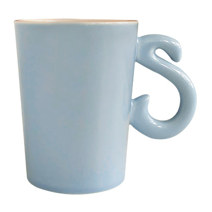 Stan&Co 15 OZ LETTER MUG 1.0 BABY BLUE｜CERAMIC