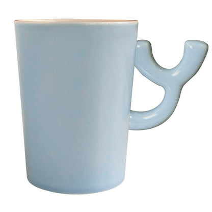 Stan&Co 15 OZ LETTER MUG 1.0 BABY BLUE｜CERAMIC